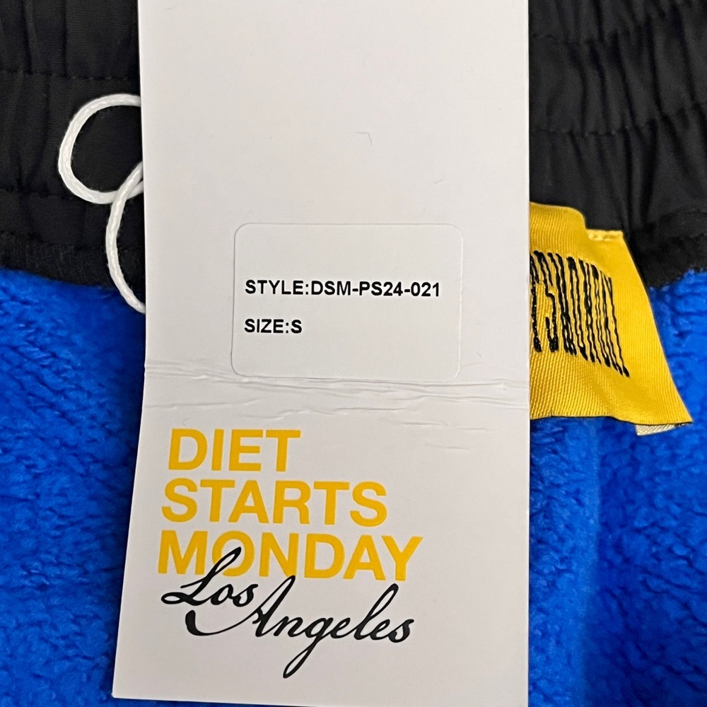 Diet Starts Monday DSMLA Ace Shorts Blue Red Heavyweight Shorts Small NWT - Picture 11 of 15